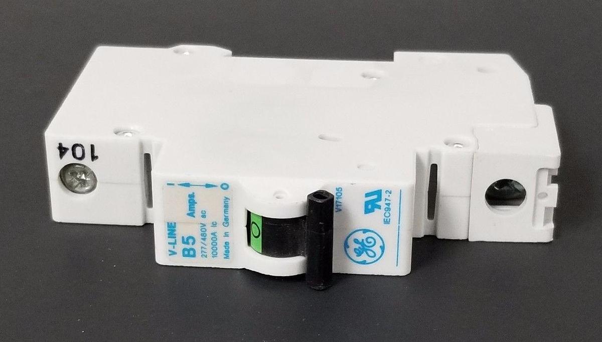 Used GENERAL ELECTRIC V-LINE B5 CIRCUIT BREAKER V17105, 277/480V