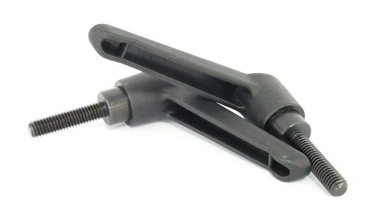 Used LOT OF 2 NEW GENERIC USA-1 NYLON ADJ. HANDLES W/ THREADED STUD