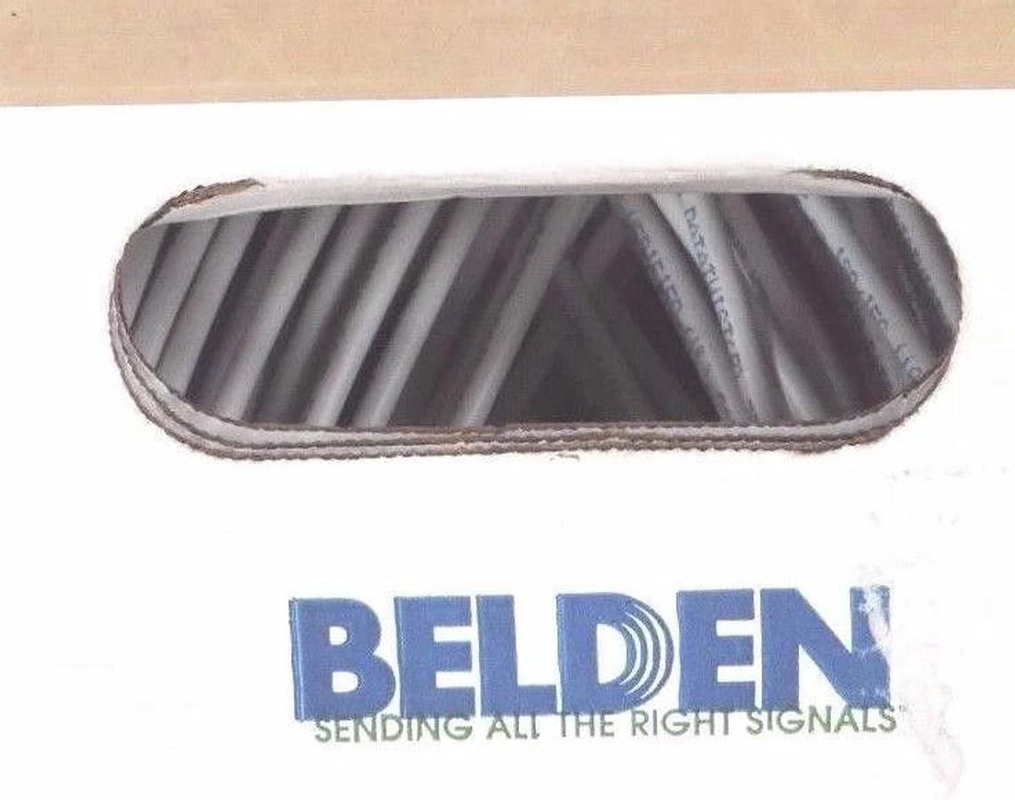Used BELDEN 1701A 877 4 PAIR DATATWIST COMMUNICATIONS 350 PLENUM CABLE 4/24 1000FT.