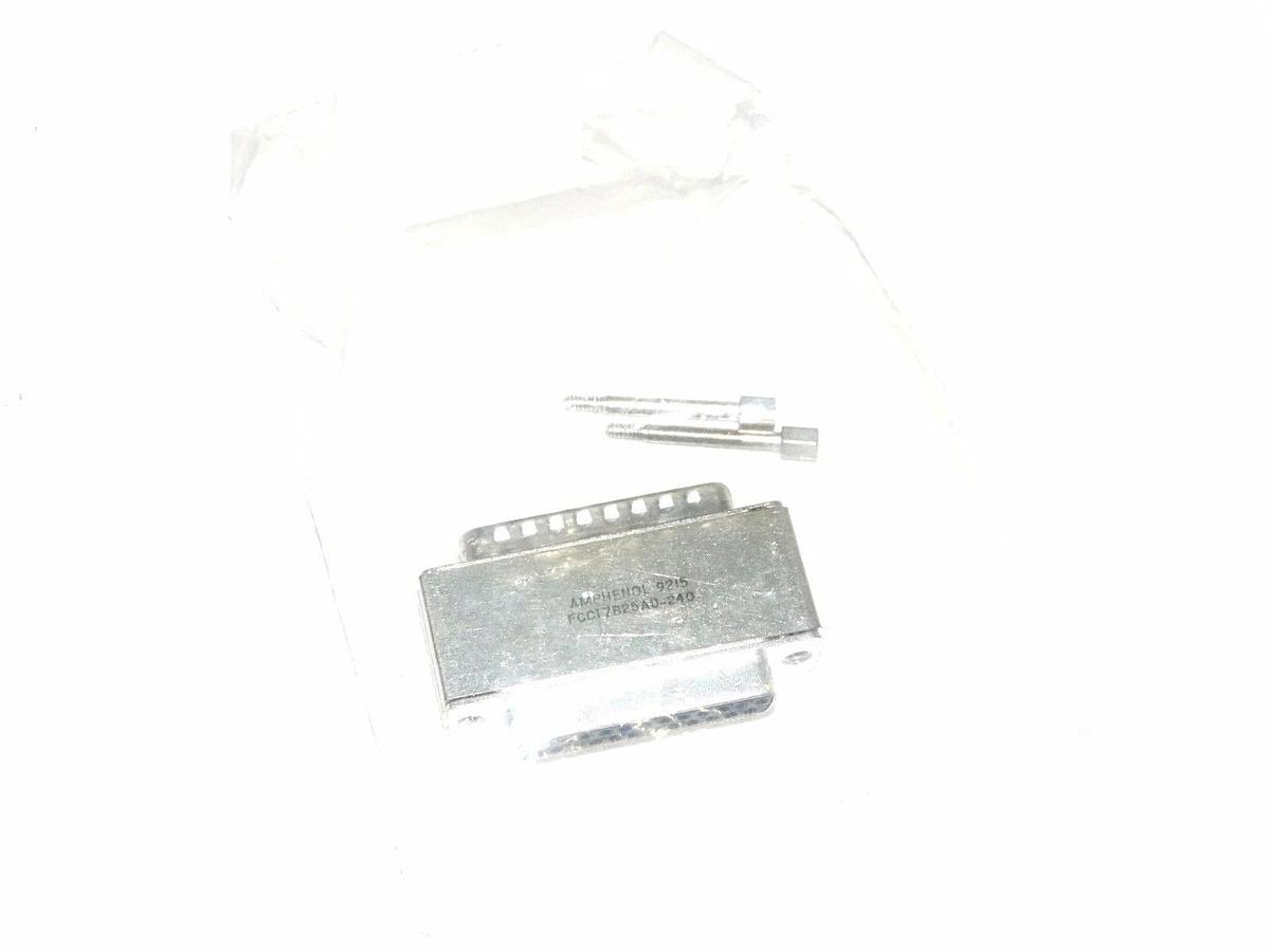Used NEW AMPHENOL 9215 FILTERED D SUB ADAPTER FCC-17-B25AD-240