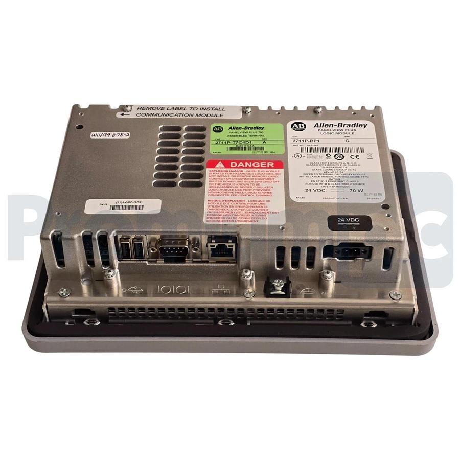 Allen Bradley 2711P-T7C4D1 /A PanelView Plus 700 Touch Screen 6.5" ENet/RS232