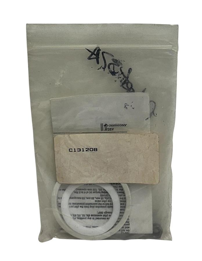 ASCO C131208 OEM SOLENOID VALVE REBUILD KIT DISC PACKING / LOCKNUT / SEAL NSMP