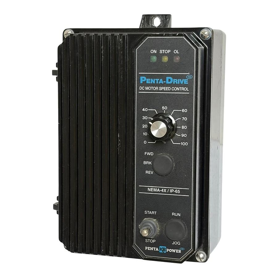 Used KB Electronics KBPC-240D Penta-Drive DC Motor Speed Control 9338J NEMA 4X