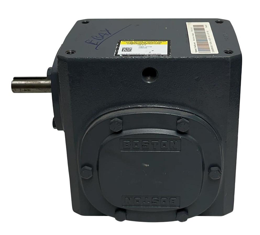 BOSTON GEAR 726-5-G / 51735 RIGHT ANGLE WORM GEAR SPEED REDUCER 5:1 RATIO NSNP