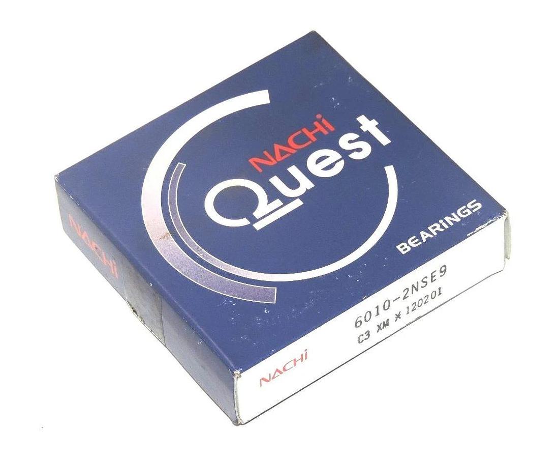 Used NIB NACHI QUEST 6010-2NSE9 SINGLE ROW BALL BEARING 60102NSE9
