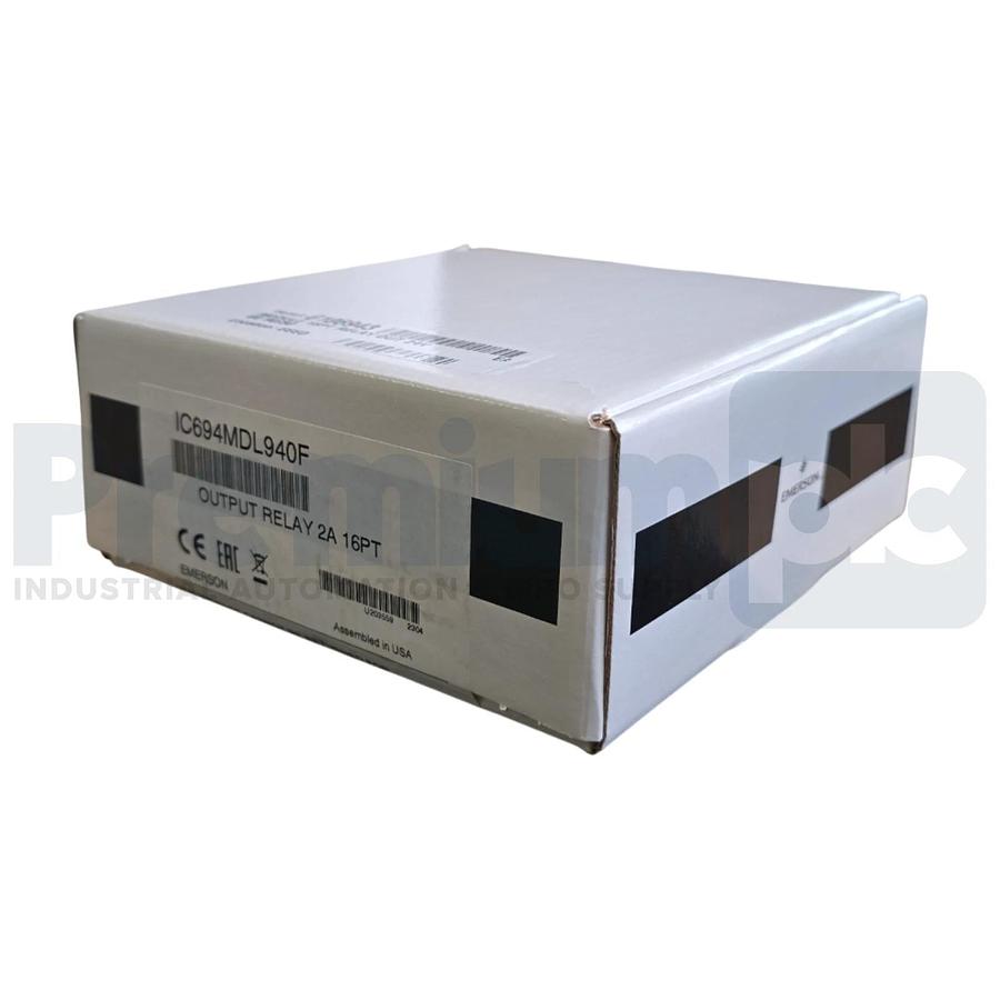 Used GE FANUC EMERSON IC694MDL940F RX3i OUTPUT RELAY MODULE 2A 16PT IC694MDL940 NSFS