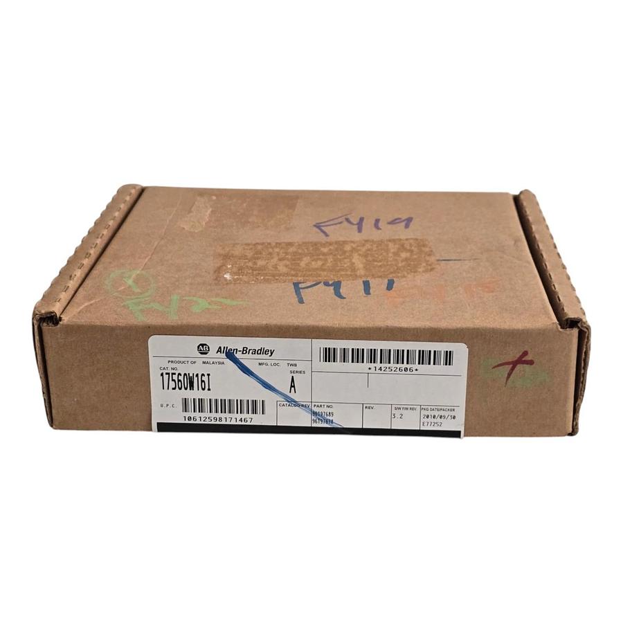 Used Allen-Bradley 1756-OW16I /A ControlLogix 16-Pt Isolated Relay Output Module NSFS