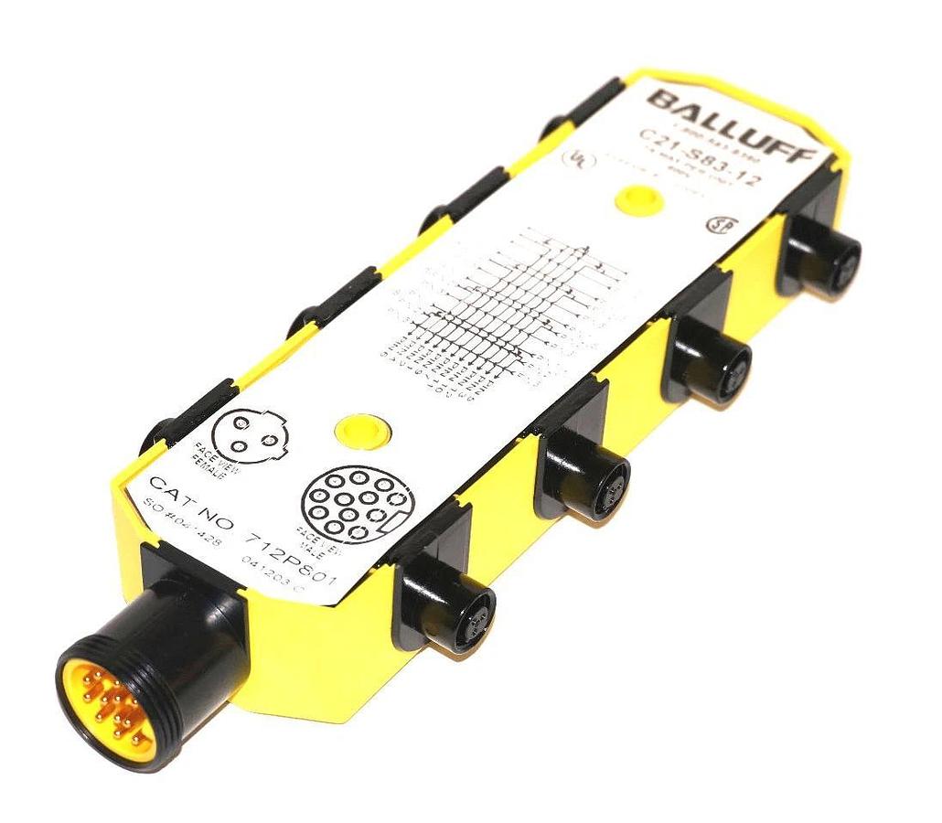 Used NIB BALLUFF C21-S83-12 BCC CONNECTIVITY PRODUCTS 313676, CAT. NO. 712P801