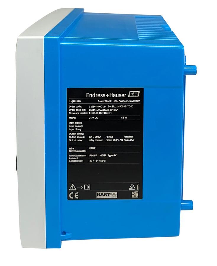 Used ENDRESS+HAUSER CM444-8KQ1/0 / CM444-AAM41A3461BAA Liquiline CM444 24VDC 68W NSMP