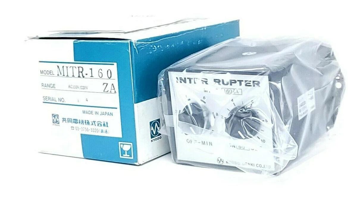 Used NIB KYODO DENKI MITR-160 INTER RUPTER AC110V/230V MITR-160ZA