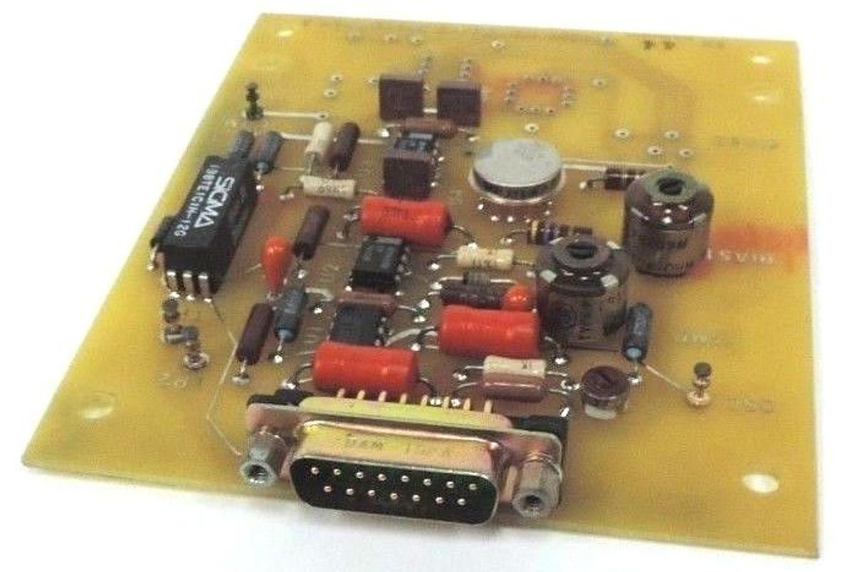 Used HYDROACOUSTICS INC. PART NO. 1234-C-58114 REV. A BOARD ASSY NO. 1234-C-58115-1
