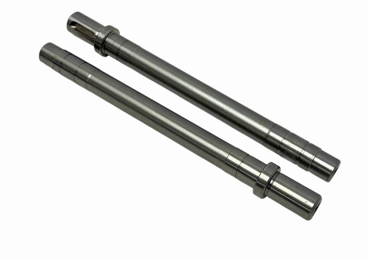 Used LOT 2 NEW KRONES 1-741-45-035-0 ROTATING SHAFTS 9/16'' X 7-1/2''