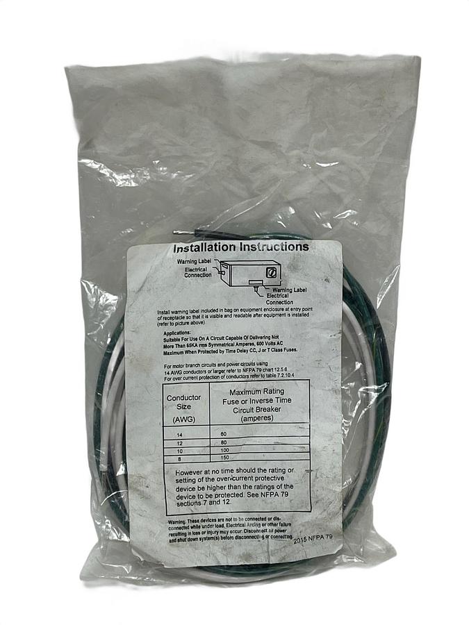 Turck P-PWR-RSF 34-1M/14.5/NPT (UX13308) 7/8" Power Receptacle 14AWG 1M - NSFS