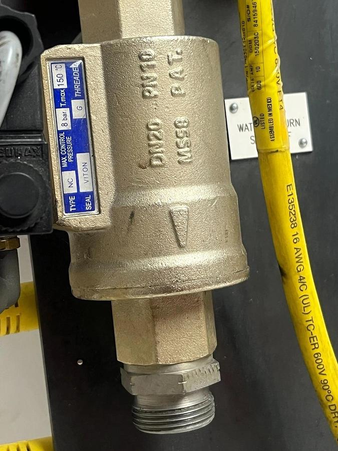 Used Proteus WeldSaver 5 EtherNet/IP 9WSEV50G-1-001 Water Control Robot Panel SMC