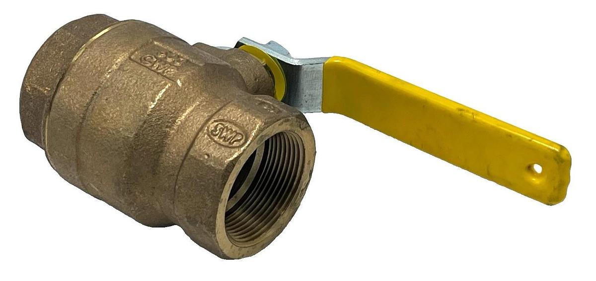 Apollo 77C-107-01A Bronze Ball Valve 1-1/2" FNPT Full Port Contractor Series
