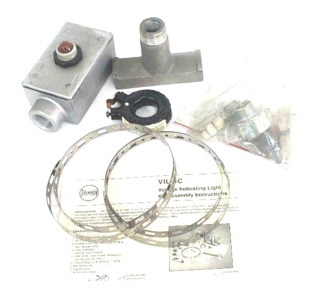 Used NIB THERMON VIL-4C VOLTAGE INDICATING LIGHT KIT ASSEMBLY VIL4C