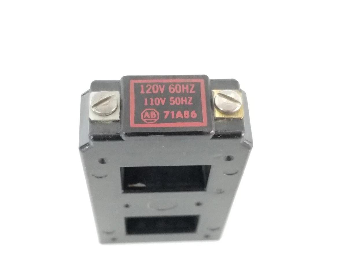 Used NIB ALLEN BRADLEY 71A86 COIL SER. K SIZE 1 120V/60HZ 110V/50HZ