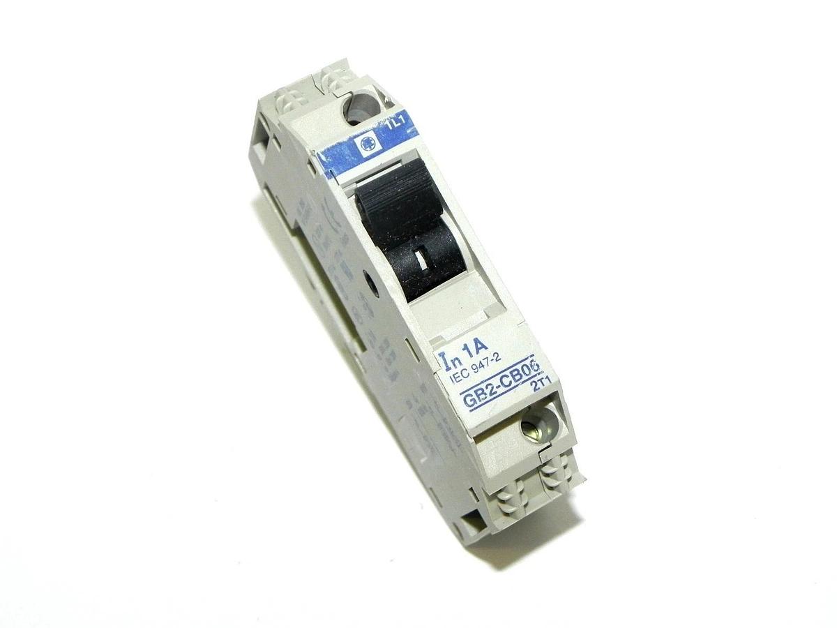 Used TELEMECANIQUE GB2-CB06 CIRCUIT BREAKER 1.0A, GB2CB06
