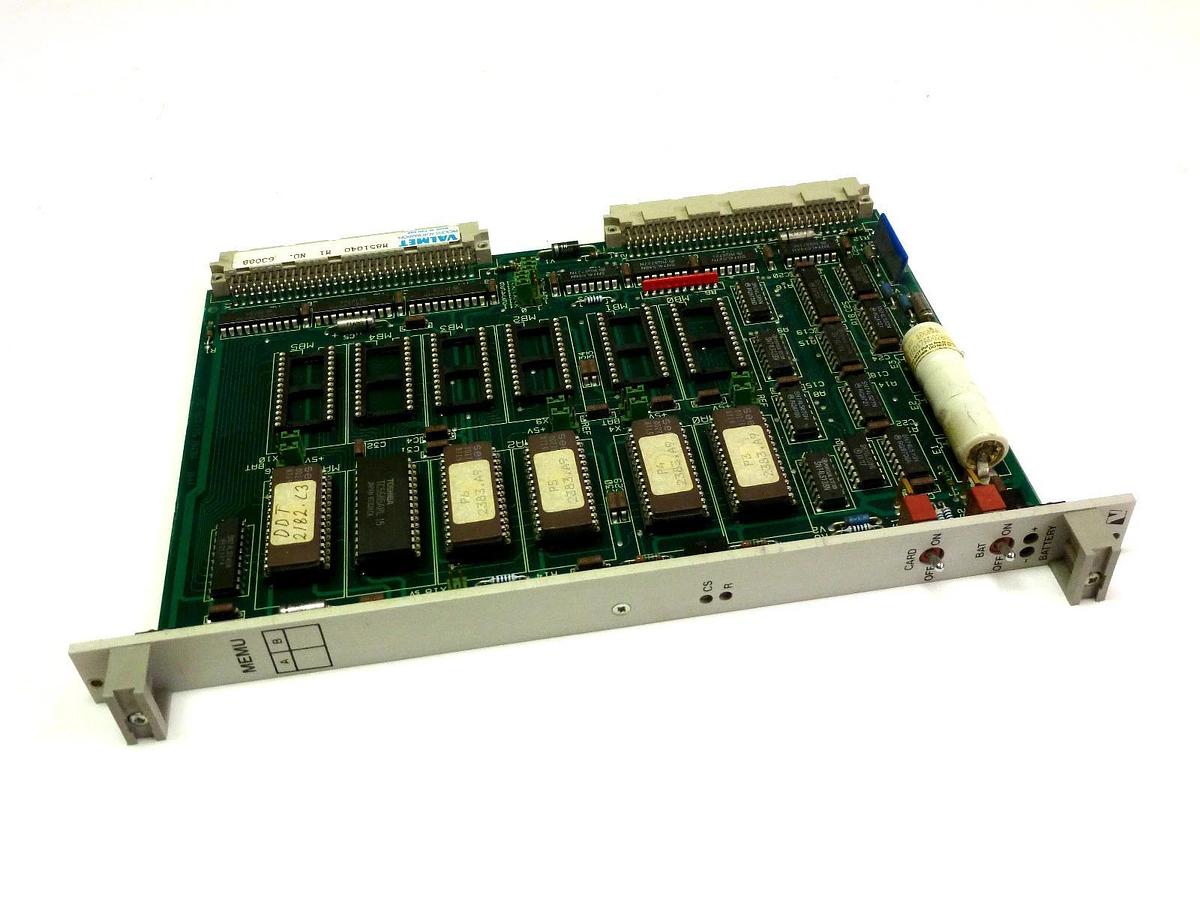 Used VALMET AUTOMATION M851040 M1 MEMU MODULE M851040M1