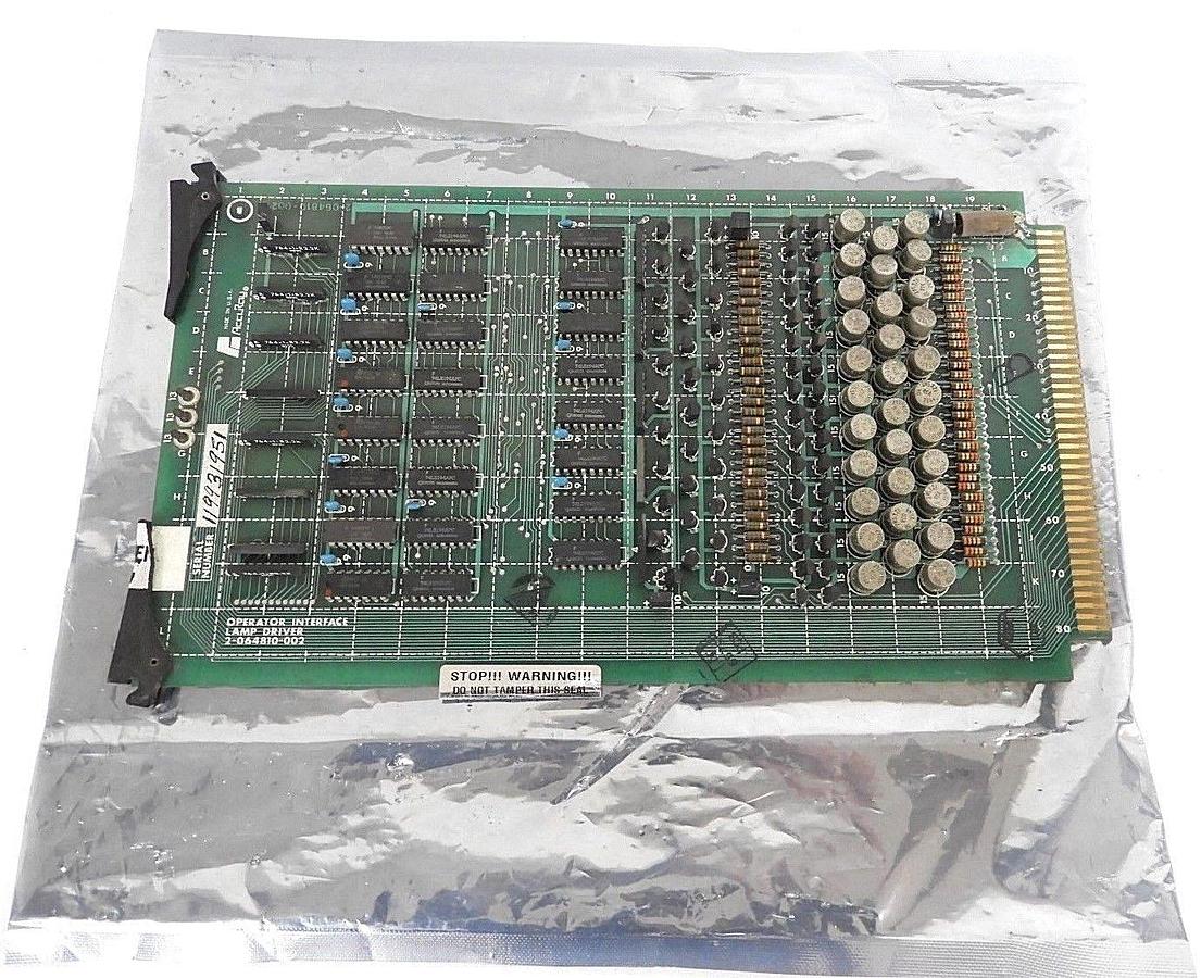 Used ACCURAY 2-064810-002 OPERATOR INTERFACE LAMP DRIVER 2064810002