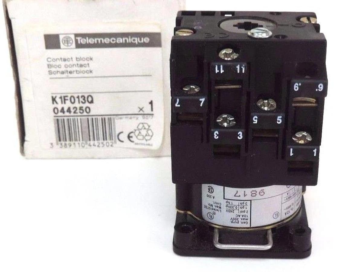 Used NIB TELEMECANIQUE K1F013Q CONTACT BLOCK