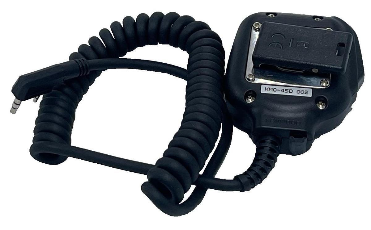 Used Kenwood KMC-45D Heavy Duty Speaker Microphone - 2-Pin - IP54/55 MIL-SPEC