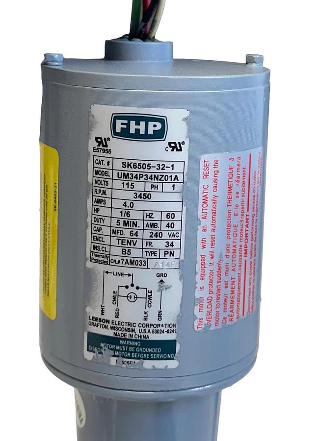 NEW DUFF-NORTON HSPB6405-3 / SK6505-32-1 / UM34P34NZ01A LINEAR ACTUATOR 3'' NSNP