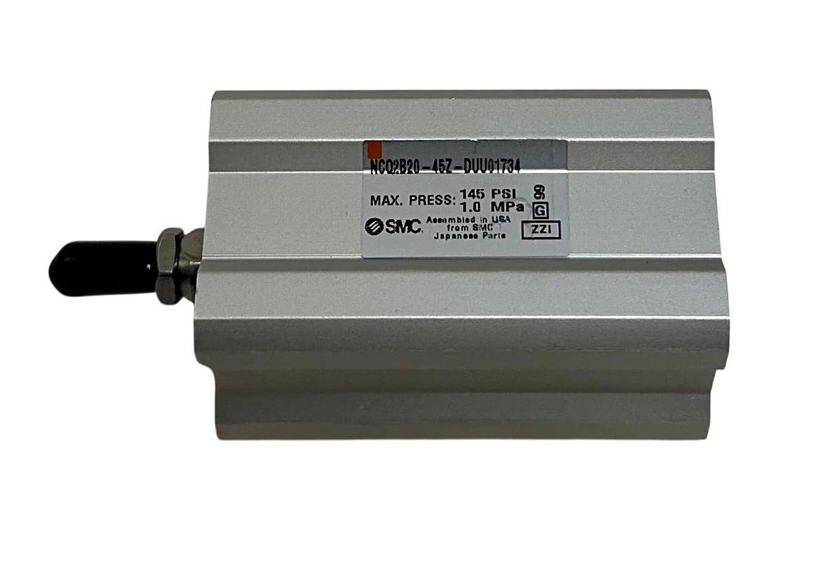 SMC NCQ2B20-45Z-DUU01734 / NCQ2B2045ZDUU01734 COMPACT CYLINDER 145PSI 1MPa NSNP