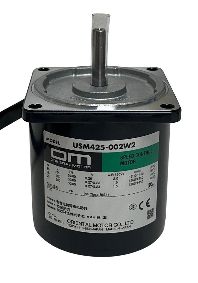 Used ORIENTAL MOTOR USM425-002W2 / USM425002W2 SPEED CONTROL MOTOR 25W (1/30HP) NSMP