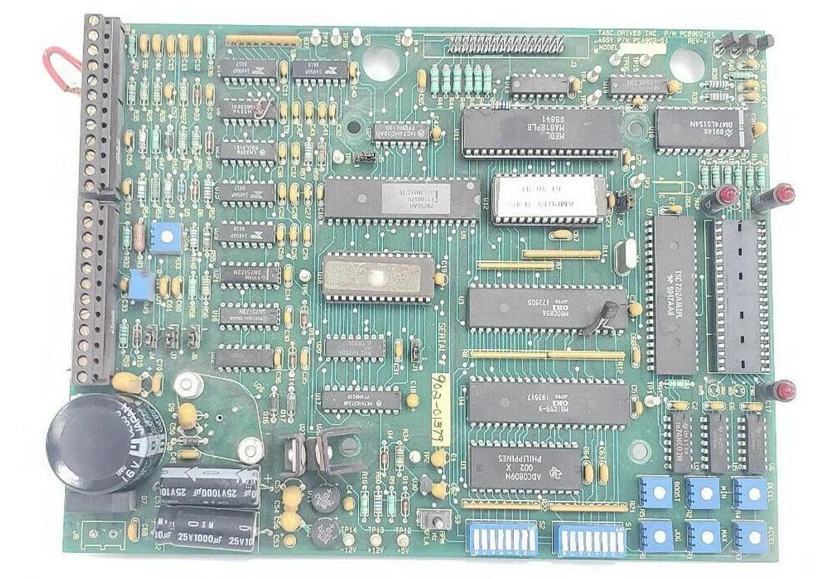 Used TASC DRIVES PCB902-01 / PCA902-1 REV. A PC BOARD