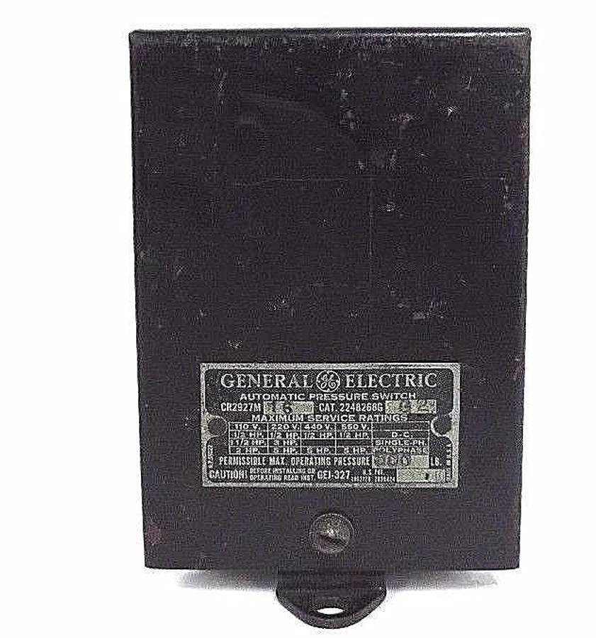 Used GENERAL ELECTRIC CR2927M16 AUTOMATIC PRESSURE SWITCH 2248268G G2