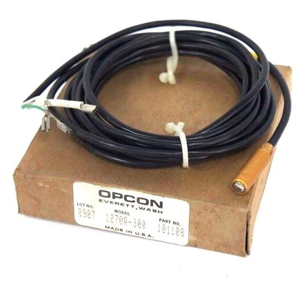 Used NIB OPCON 1270A-300 PHOTOELECTRIC DETECTOR P/N: 101108