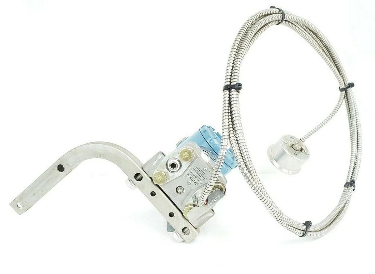 Used ROSEMOUNT 3051CG2A22A1AB4S1 PRESSURE TRANSMITTER W/ SEAL BASE MODULE AND SENSOR