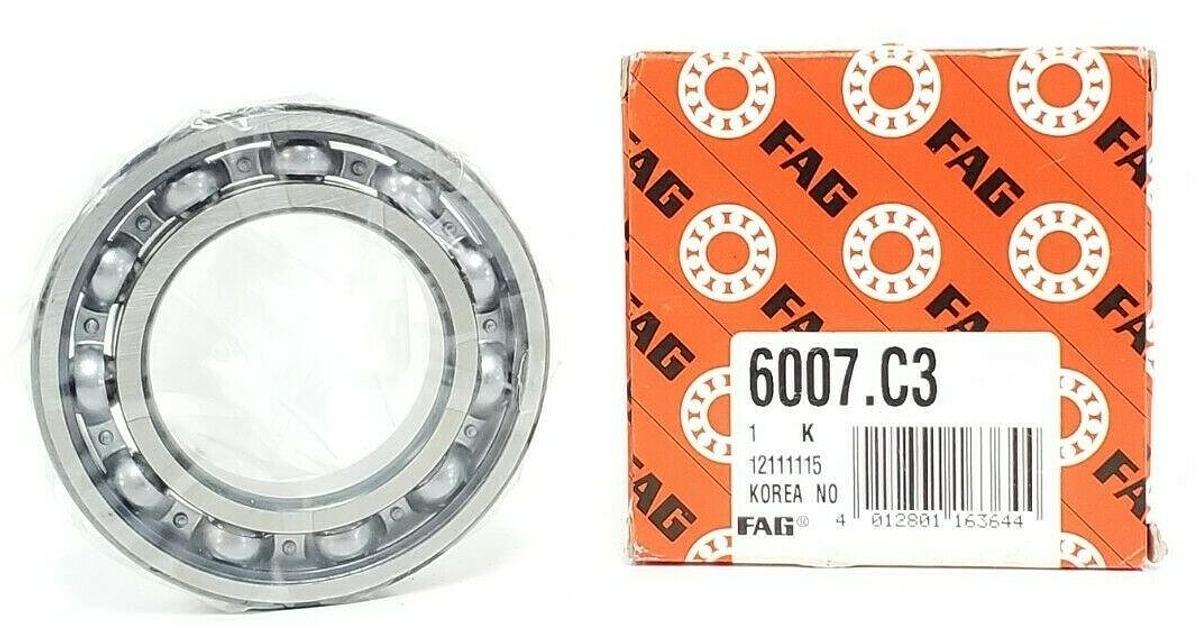 Used NIB FAG 6007.C3 DEEP GROOVE BEARING 6007C3