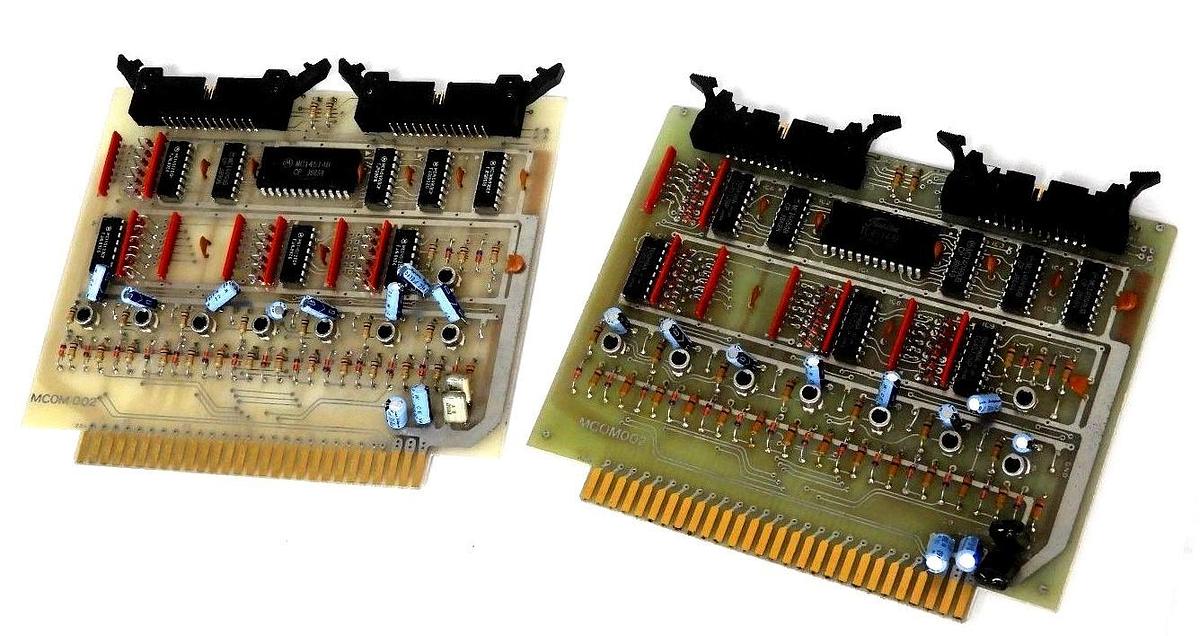 Used LOT OF 2 GENERIC MCOM002 CIRCUIT BOARDS MCOM 002
