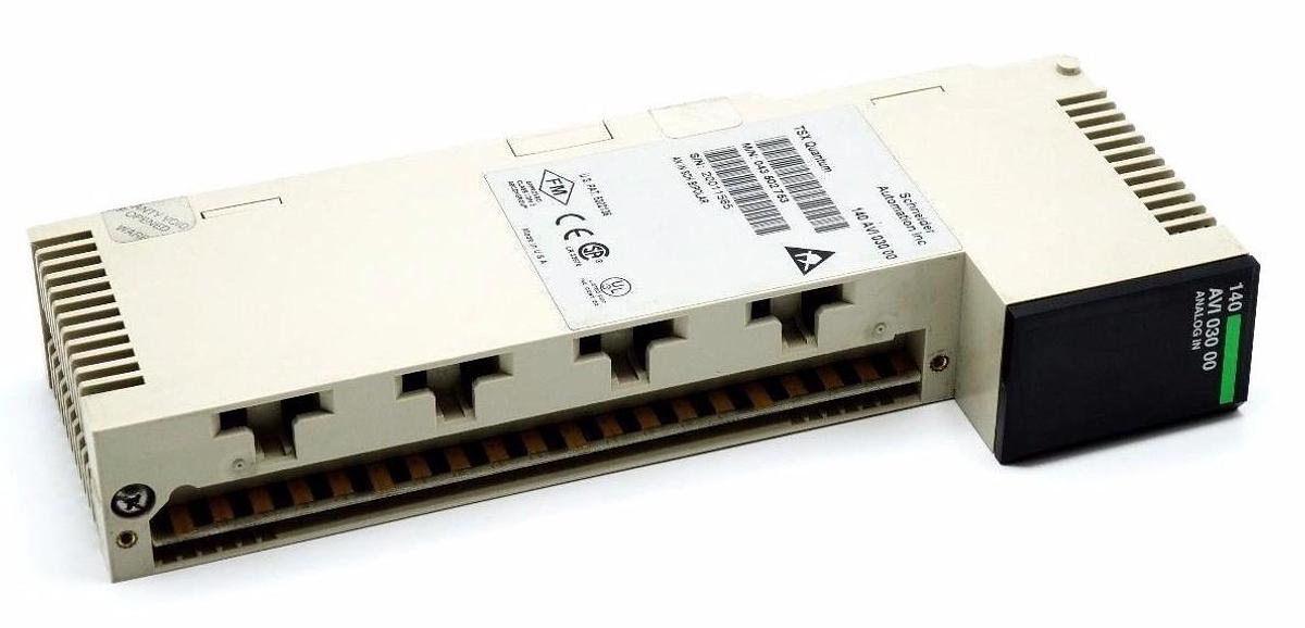 Used SCHNEIDER MODICON 140AVI03000 TSX QUANTUM ANALOG INPUT 043502753 140-AVI-030-00