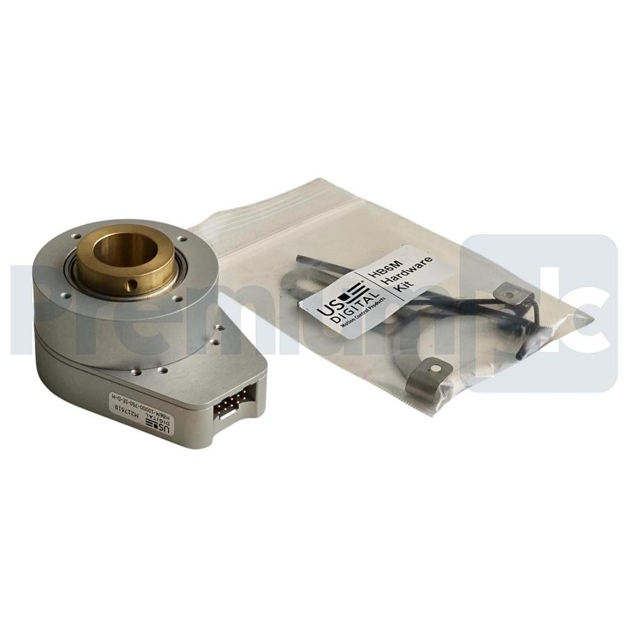 US Digital HB6M Hollow Shaft Optical Encoder 3/4" Bore HB6M-10000-750-IE-D-H NEW