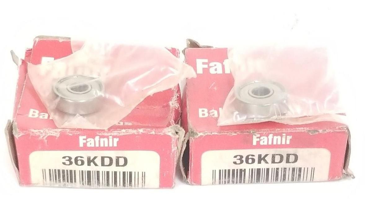 Used LOT OF 2 NIB FAFNIR 36KDD BEARINGS