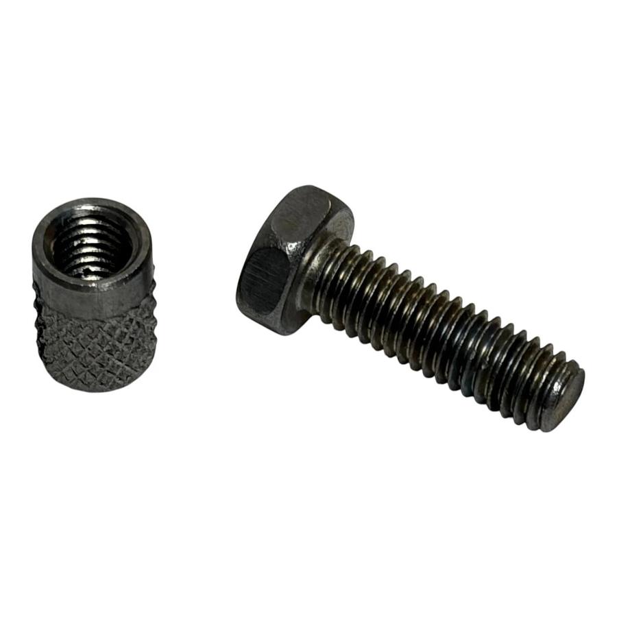 Deluux 1/2" Delrin Pusher Lugs L-3 KK Infeed Flight Bars Lot of 19 with 10-32 In