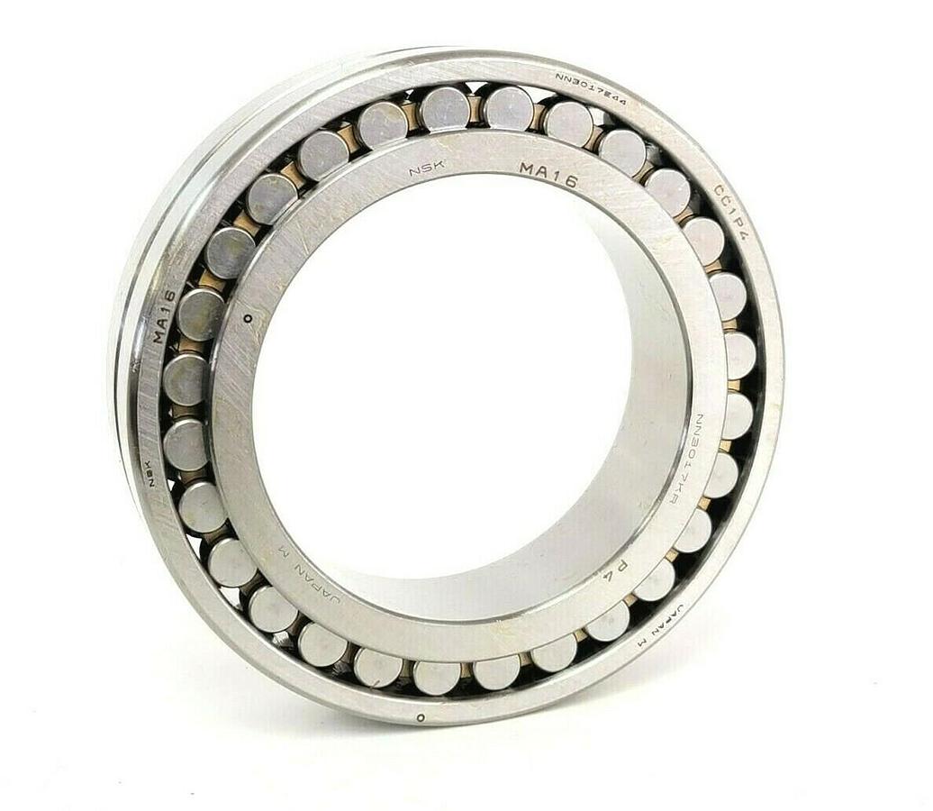 Used NEW NSK NN3017KR PRECISION CYLINDRICAL BEARING NN3017E44 CC1P4 MA16