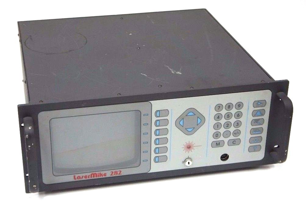 Used LASERMIKE 282 CONTROLLER UNIT 282-6001 AM4783 115VAC 4.0AMP 50/60HZ