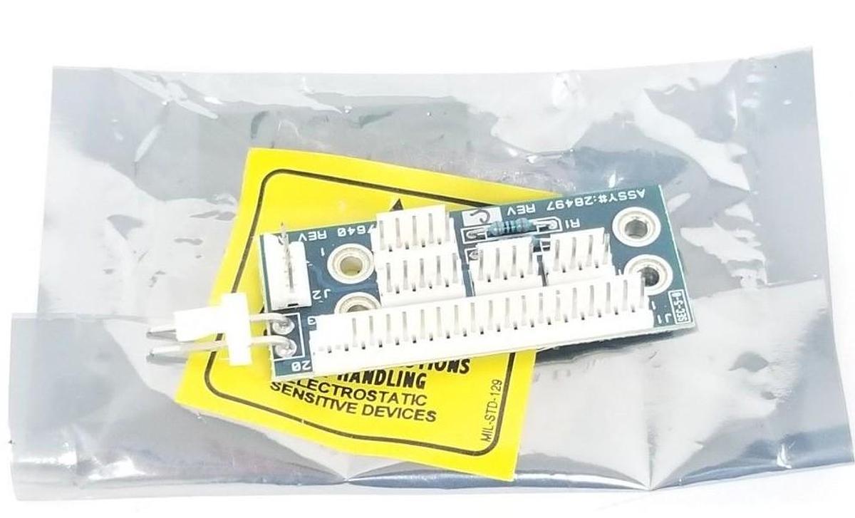 Used NEW GENERIC ASSY #: 28497 REV. C BRD#: 37640 REV. A BOARD