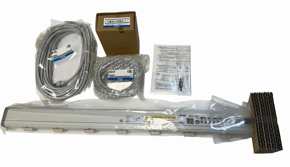 Used NIB SMC IZS31-620PZ-BF Bar Ionizer, PNP Type, 620mm IZS31620PZBF