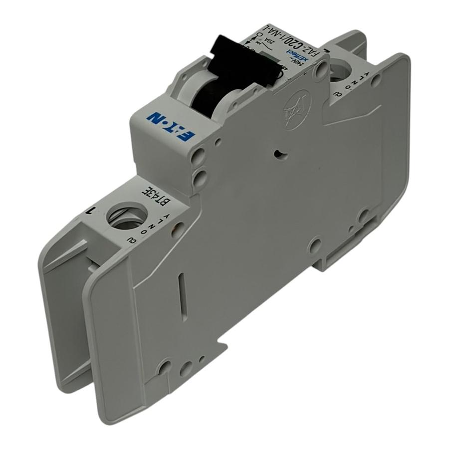 Used Eaton FAZ-C20/1-NA-L Miniature Circuit Breaker MCB 1 Pole 20A C Curve 240V New