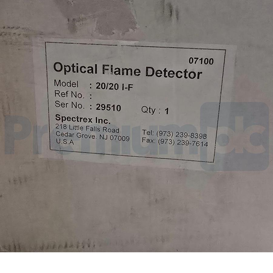 Used Spectrex 20/20 I-F IR3 Triple IR Optical Flame Detector 20/20I P/N 417935 NSMP