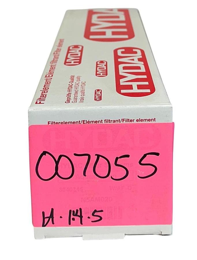 HYDAC N5AM020 / 3040345 W/ AF-D AQUAMICRON HYDRAULIC FILTER SYSTEM NSMP