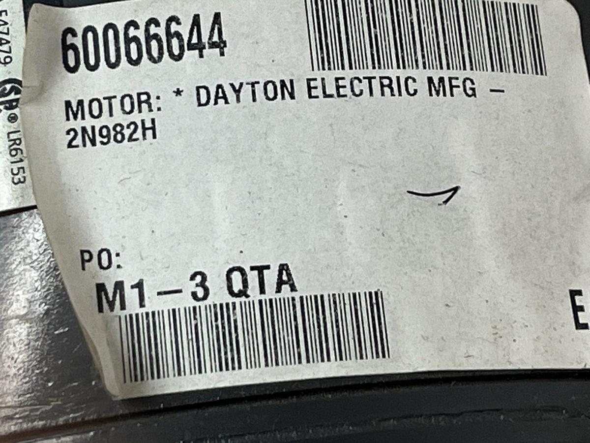 Used Dayton 2N982H Industrial Motor 2 HP 1750 RPM 3-Phase 230/460V ODP 182/4T