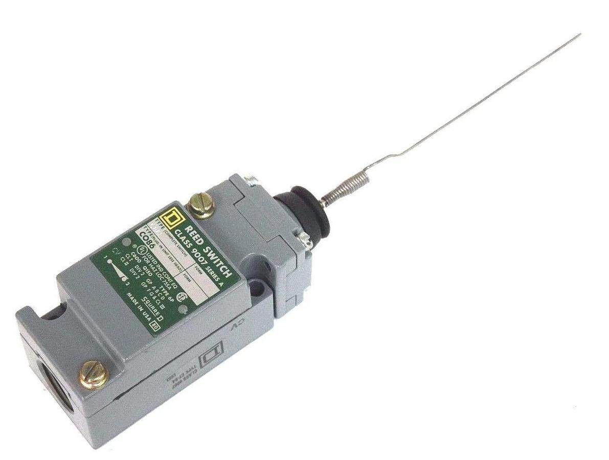 Used NIB SQUARE D 9007-C86L REED LIMIT SWITCH CO86, SER. A, 600V, 5A, CT-54, 9007-L