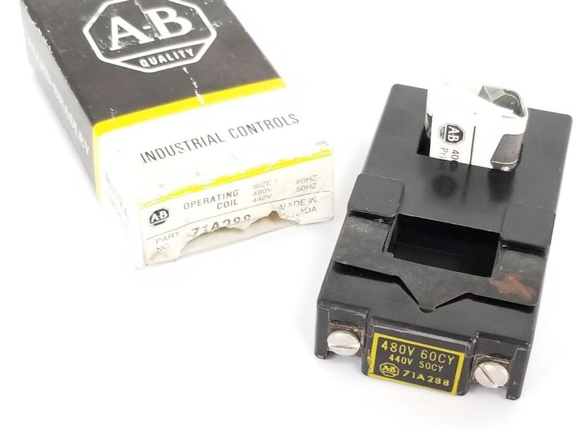 Used NIB ALLEN BRADLEY 71A288 OPERATING COIL 440-480V 50-60HZ