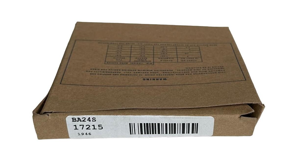 Used NEW BANNER BA24S / 17215 FIBER OPTIC SENSOR 4FT/1.2M STAINLESS